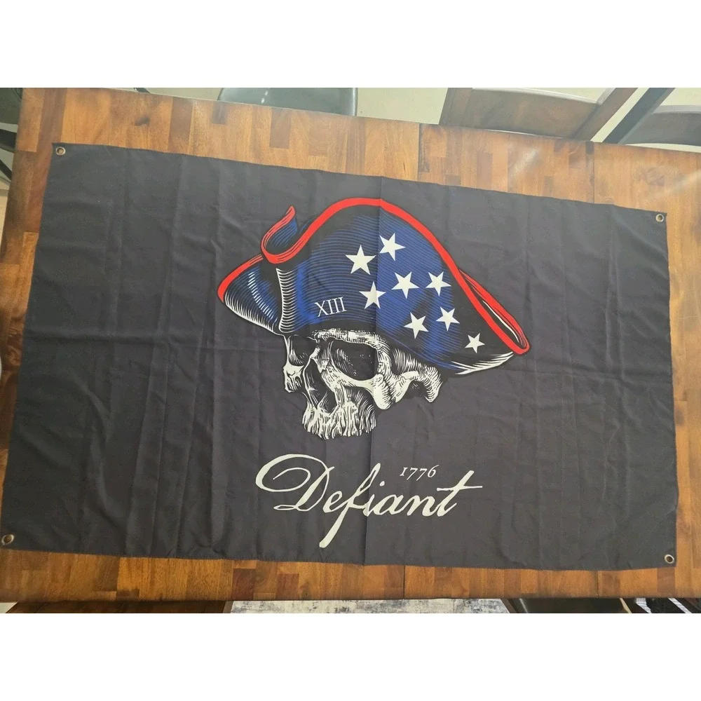 Defiant 1776 Flag  Large